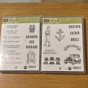 Stampin' Up! Guy Greetings Stamp Set